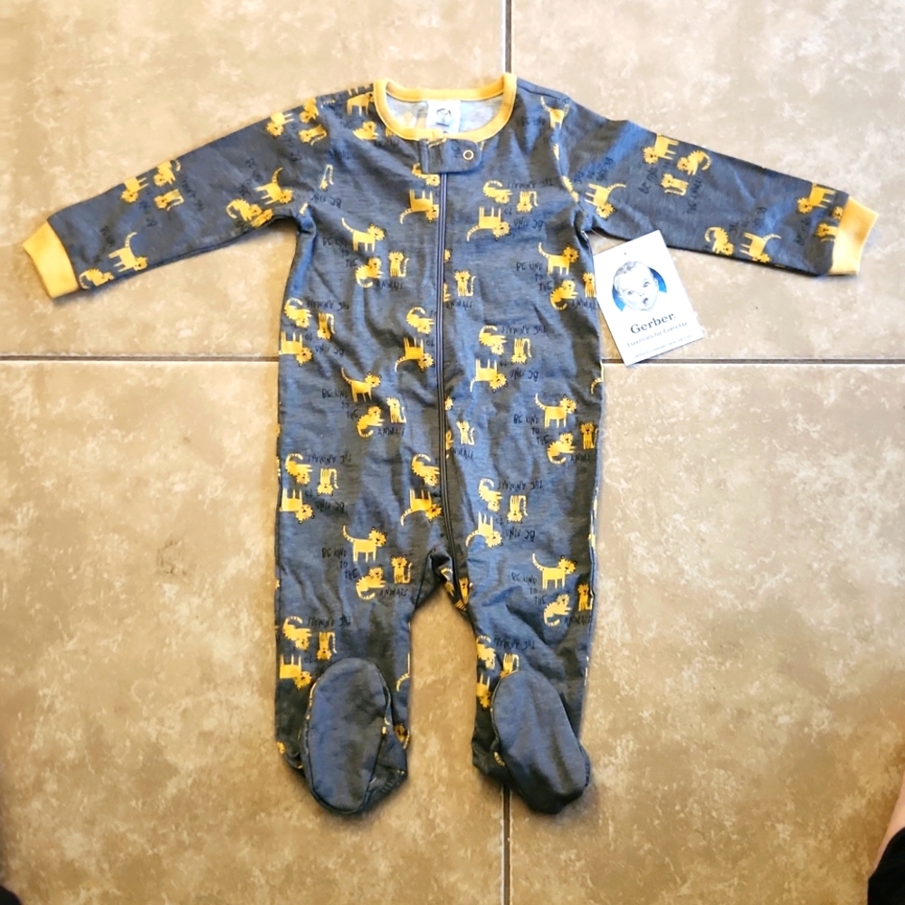 Gerber tiger footsie
